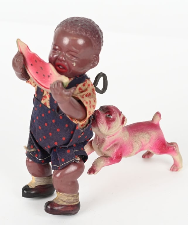 JAPAN CELLULOID WINDUP POOR PETE (1 of 4)