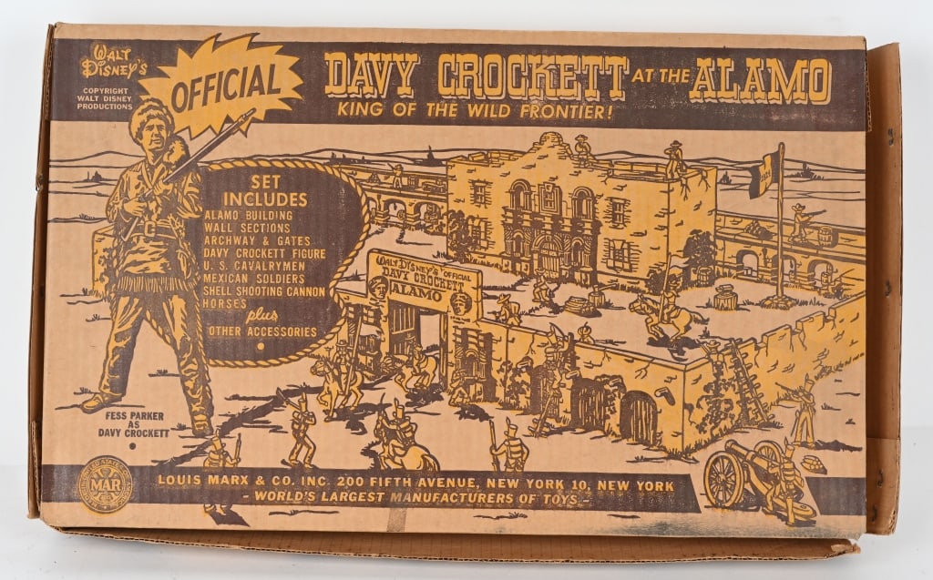 MARX #3540 DAVY CROCKETT ALAMO PLAYSET (1 of 13)