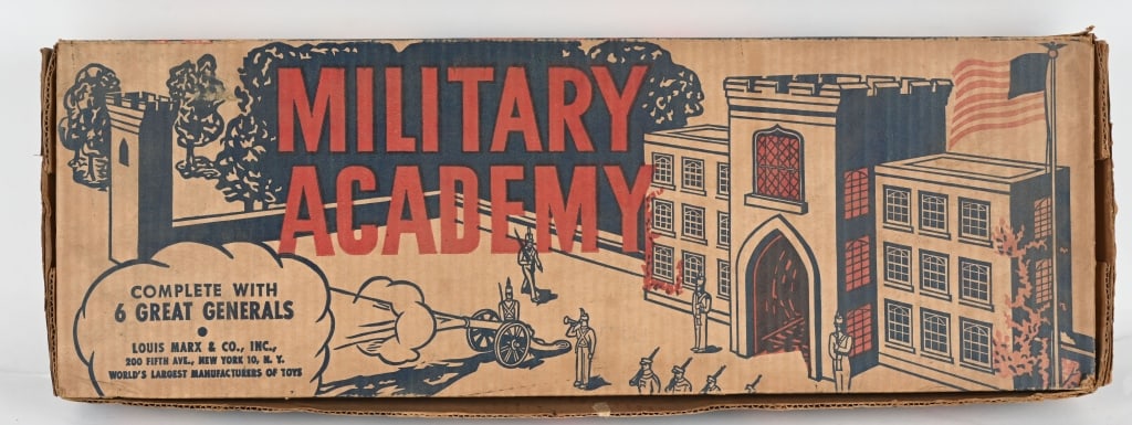 MARX #4714 MILITARY ACADEMY PLAYSET (1 of 8)