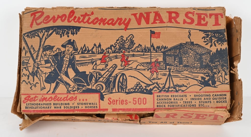 MARX #3401 REVOLUTIONARY WAR PLAYSET (1 of 5)