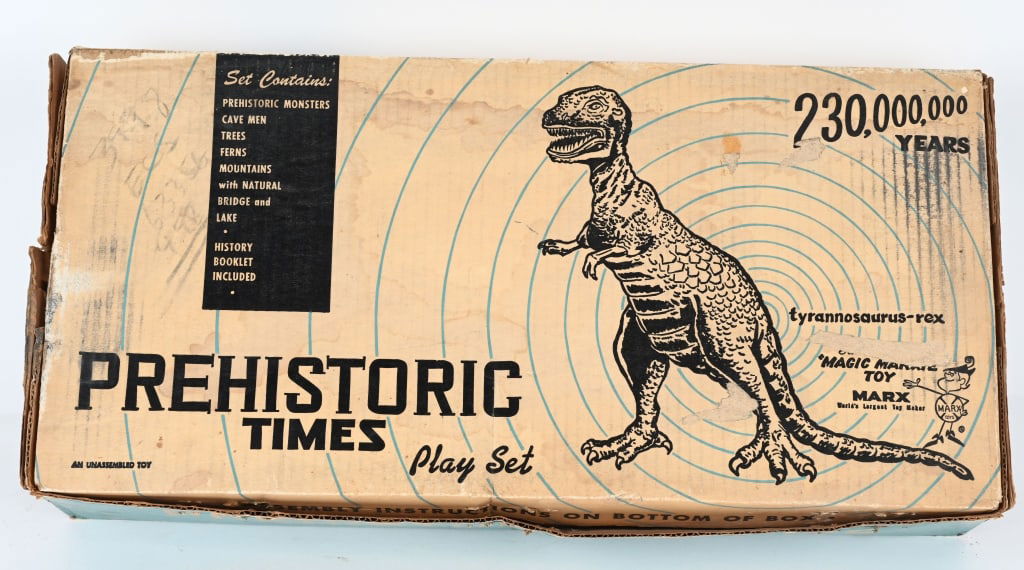 MARX #3398 PREHISTORIC TIMES PLAYSET (1 of 6)