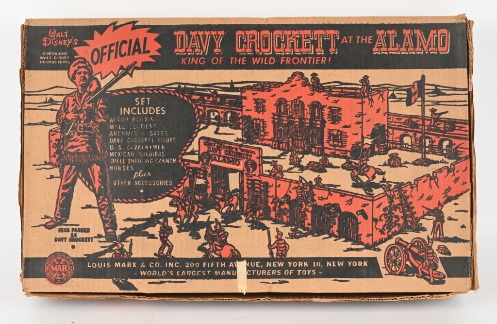 MARX #3544 DAVY CROCKETT ALAMO PLAYSET (1 of 9)