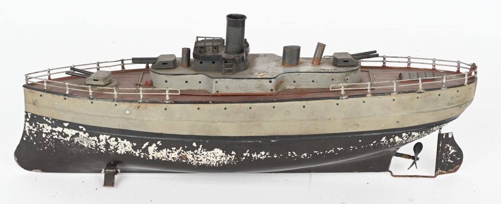 CARETTE CLOCKWORK GUNBOAT (1 of 6)