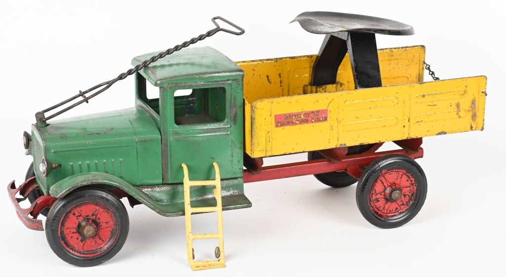 BUDDY L RIDE-ON BAGGAGE TRUCK w/ LIGHTS (1 of 7)