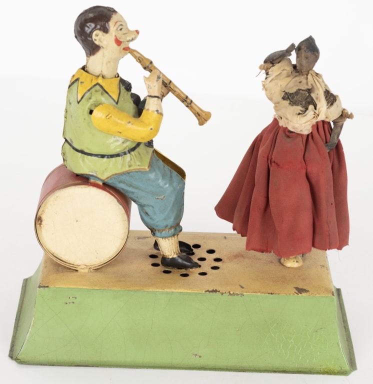 GUNTHERMANN HAND PAINTED CLOWN & BALLERINA (1 of 5)