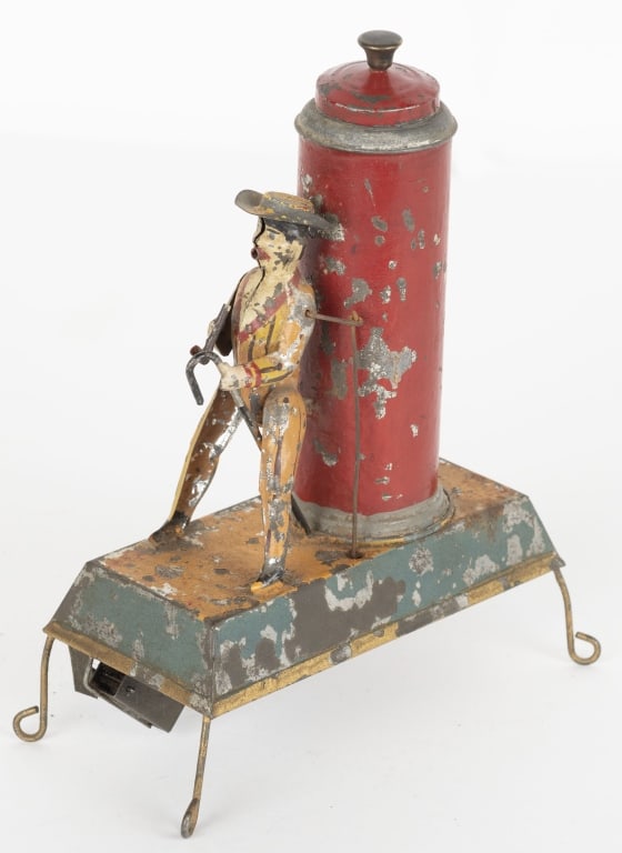 GUNTHERMAN HAND PAINTED SMOKING MAN (1 of 5)