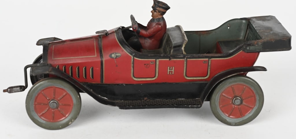 HESS TIN WINDUP HESSMOBILE OPEN TOURING CAR (1 of 7)