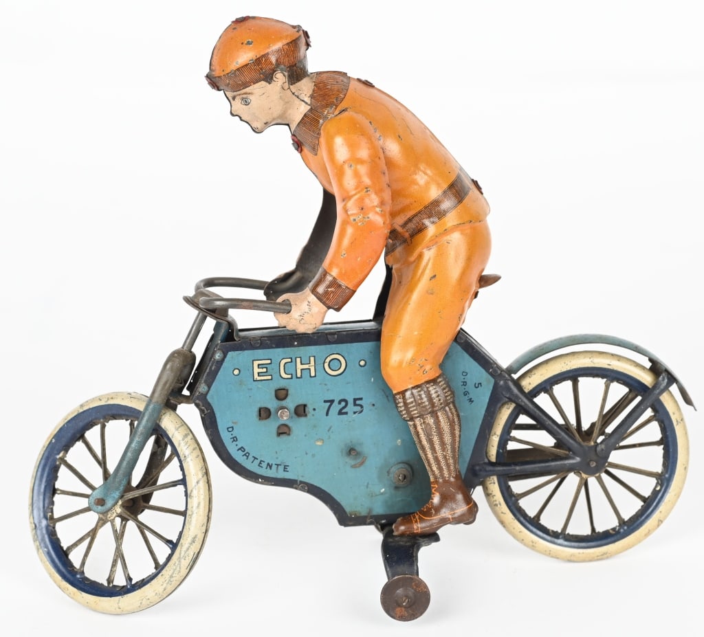 LEHAMNN TIN WINDUP ECHO MOTORCYCLE (1 of 4)