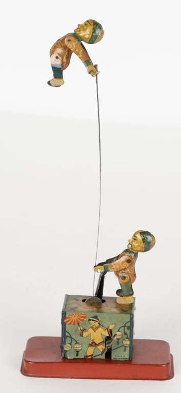 GERMAN CKO TIN WINDUP CHINESE ACROBATS (1 of 6)