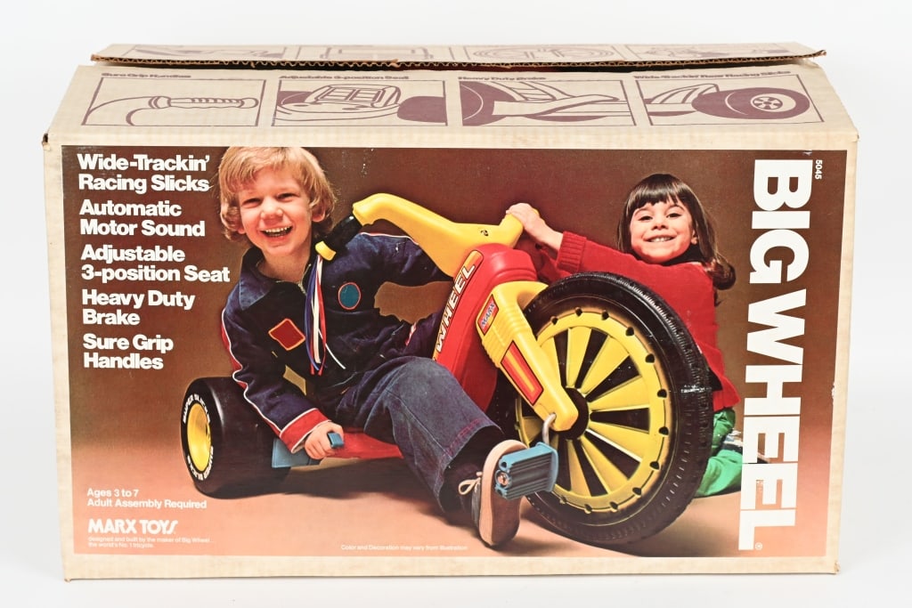 1974 MARX BIG WHEEL NEW IN BOX (1 of 5)
