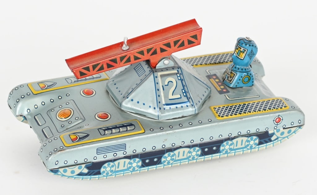 LINEMAR TIN FRICTION #2 SPACE TANK (1 of 5)