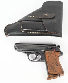 FINE PRE WW2 WALTHER PPK WITH HOLSTER RIG