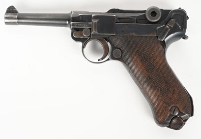 POST WW1 GERMAN DWM COMMERCIAL LUGER .30 CAL
