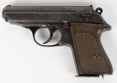 WW2 GERMAN POLICE MARKED WALTHER PPK 7.65MM