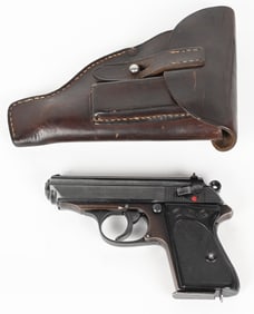 RARE WW2 WALTHER PPK WITH DURALUMINUM FRAME