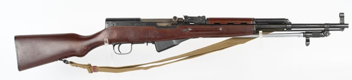 CHINESE SKS WITH RARE FIBERGLASS JUNGLE STOCK