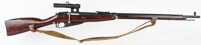 1944 RUSSIAN M91/30 MOSIN NAGANT PU SNIPER RIFLE
