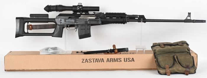 ZASTAVA ARMS PAP M91SR DMR 7.62X54r WITH SCOPE