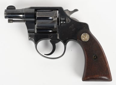 EARLY COLT BANKERS SPECIAL REVOLVER .38 S&W