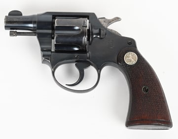RARE POLICE MARKED COLT BANKERS SPECIAL .38 S&W