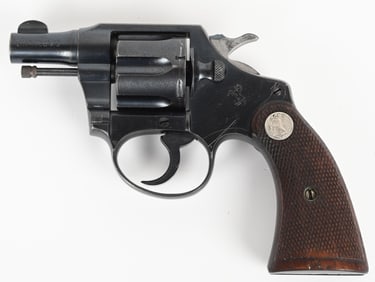 RARE POLICE MARKED COLT BANKERS SPECIAL .38 S&W
