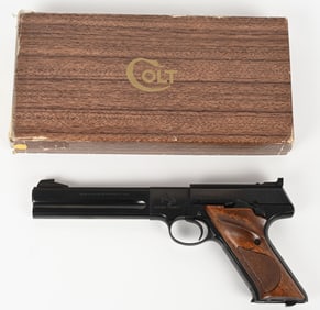 MINT COLT WOODSMAN MATCH TARGET WITH BOX