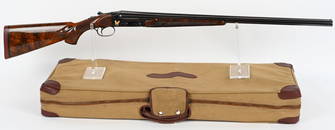 CASED WINCHESTER MOD 21 2 BARREL 12 GA SET.