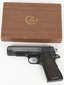 COLT LIGHTWEIGHT COMMANDER SUPER 38 WITH BOX