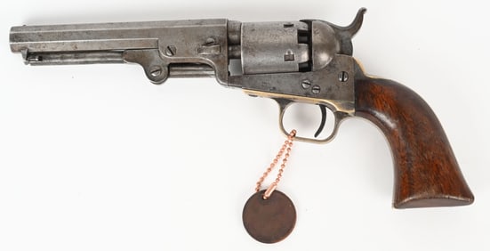 COLT MODEL 1849 POCKET REVOLVER, PRESENTED