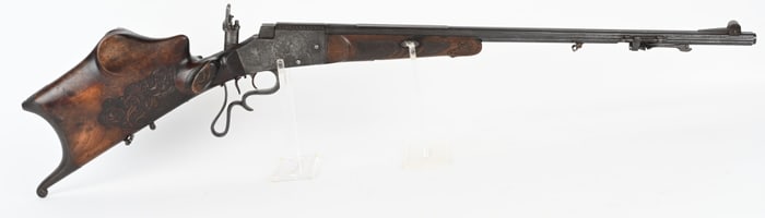 RARE GEORG LECHNER 4mm ZIMMERSTUTZEN PARLOR RIFLE