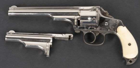 MERWIN & HULBERT D/A POCKET REVOLVER -2 BBL SET