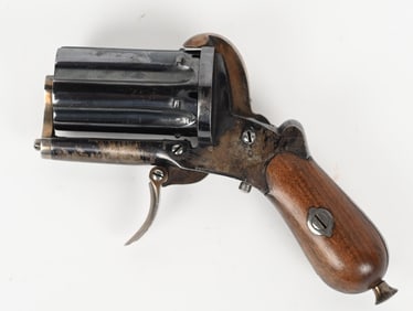 EUROPEAN DOUBLE ACTION PINFIRE PEPPERBOX