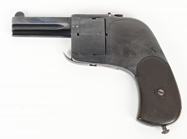 VERY FINE GERMAN SAUER & SOHN 4 SHOT BAR PISTOL