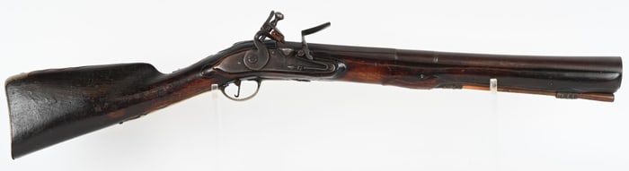 ENGLISH EARLY 18TH CENT. FLINTLOCK BLUNDERBUSS