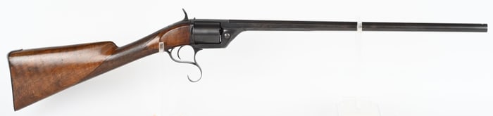 ANTIQUE FRENCH DEVISME REVOLVING RIFLE