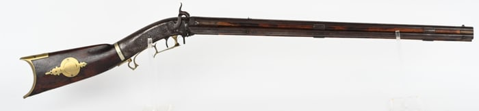 SCARCE 3 BARREL PERCUSSION RIFLE