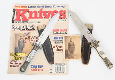 IDENTIFIED AMERICAN CIVIL WAR ?BOWIE? KNIFE
