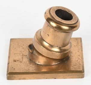19TH CENTURY BRONZE EPROUVETTE POWDER TESTER