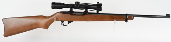RARE RUGER MODEL 10/22 .22 WIN MAG WITH SCOPE