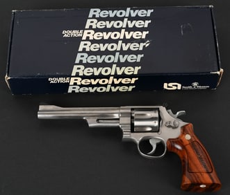 MINT SMITH & WESSON MODEL 624 .44 SPL WITH BOX