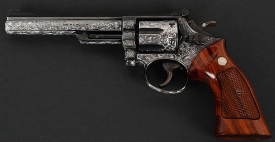 CUSTOM ENGRAVED SMITH & WESSON MODEL 19-3
