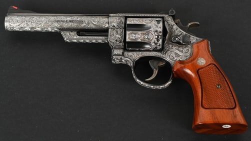 CUSTOM ENGRAVED SMITH & WESSON MODEL 29-3