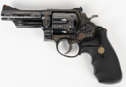 CUSTOM ENGRAVED SMITH & WESSON MODEL 29-3 .44 MAG