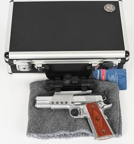 CUSTOMIZED CASPIAN ARMS 1911 PISTOL .45 ACP