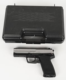 EARLY TWO TONE HECKLER & KOCH USP .45 ACP