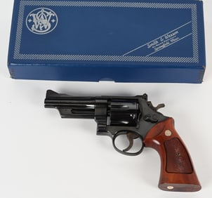MINT SMITH & WESSON MODEL 24-3 REVOLVER WITH BOX