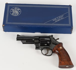 MINT SMITH & WESSON MODEL 24-3 REVOLVER WITH BOX