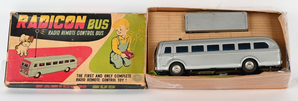 JAPAN BATTERY OP RADICON BUS w/ BOX (1 of 8)