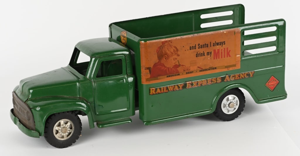 BUDDY L RAILWAY EXPRESS ICE CREAM TRUCK (1 of 6)
