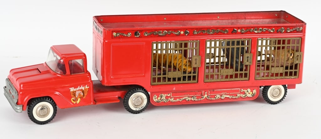 BUDDY L WILD ANIMAL CIRCUS TRUCK (1 of 8)